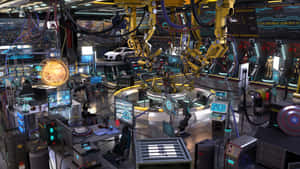 Unlock The Power Of Iron Man Technology Wallpaper