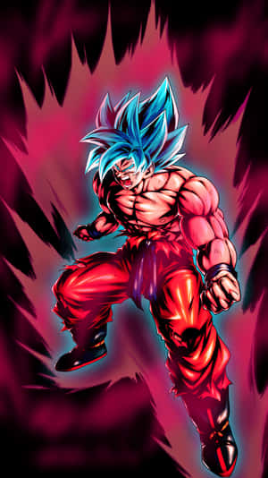 Unlock The Power Of Kaioken With Goku Wallpaper