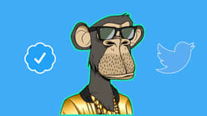 Unlock The Power Of Nfts With Nft Monkey Wallpaper