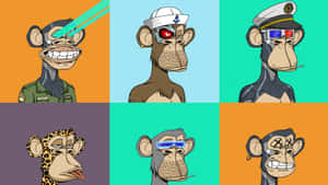 Unlock The Power Of Nfts With Nft Monkey Wallpaper