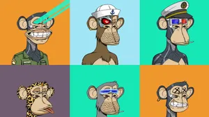 Unlock The Power Of Nfts With Nft Monkey Wallpaper