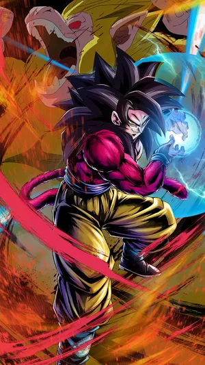 Unlock The Power Of Super Saiyan 4 Wallpaper