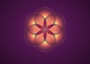 Unlock The Power Of The Flower Of Life Wallpaper