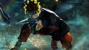 Unlock The Power Of The Nine Tailed Beasts In Ps4 Naruto Wallpaper