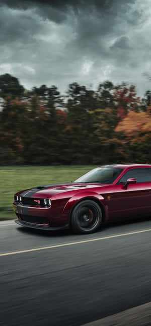 Unlock The Power To Dominate - Hellcat™ Iphone Wallpaper