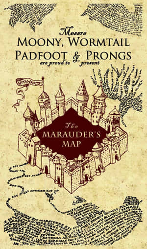 Unlock The Secrets Of The Marauder's Map. Wallpaper