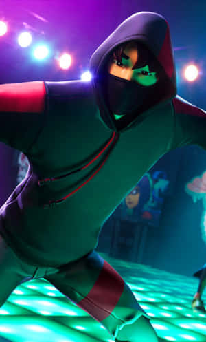 Unlock The Style Upgrade For Ultimate Success With The Fortnite Ikonik Skin. Wallpaper