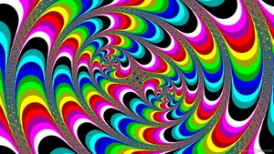 Unlock Your Mind With Psychedelic Swirl Wallpaper