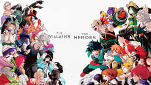 Unlock Your Superhuman Potential With My Hero Academia's Exclusive Ipad Range Wallpaper