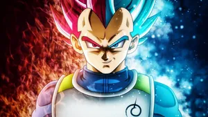 Unlocking The Power Of Super Saiyan Blue Wallpaper