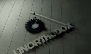 Unorthodox Icon In White Wood Wallpaper