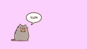 Unplug And Relax With Pusheen Pc Wallpaper