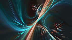 Unraveling Infinity - A 3d Abstract Artwork Wallpaper