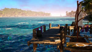 Unreal Engine 5 Coastal Scene Wallpaper