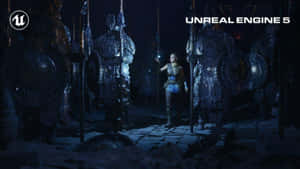 Unreal Engine 5 Dark Fantasy Scene Wallpaper