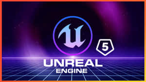 Unreal Engine 5 Logo Wallpaper