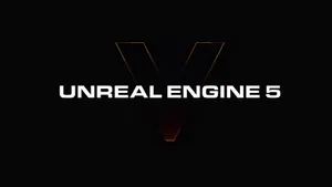 Unreal Engine 5 Logo Wallpaper