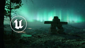 Unreal Engine 5 Northern Lights Wallpaper