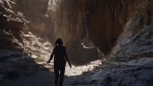 Unreal Engine 5 Realistic Cave Scene Wallpaper