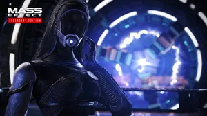 Unrivaled Action In Mass Effect Legendary Edition Wallpaper