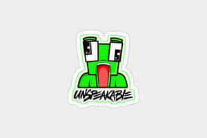 Unspeakable Gaming Logo Sticker Wallpaper