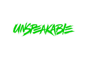 Unspeakable Green Logo Wallpaper