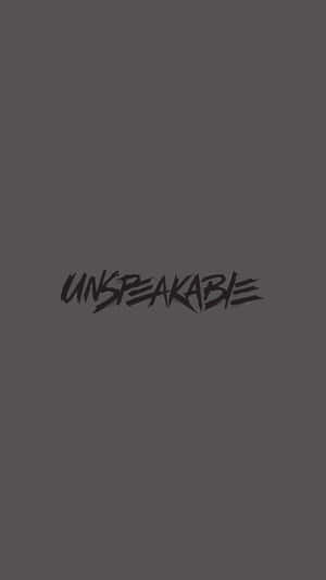 Unspeakable Logo Design Wallpaper