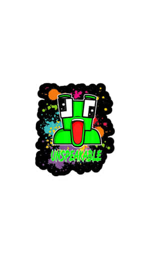 Unspeakable Logo Frog Design Wallpaper