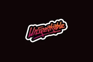 Unspeakable Logo Graffiti Style Wallpaper