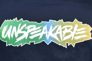 Unspeakable Logo Graphic Design Wallpaper