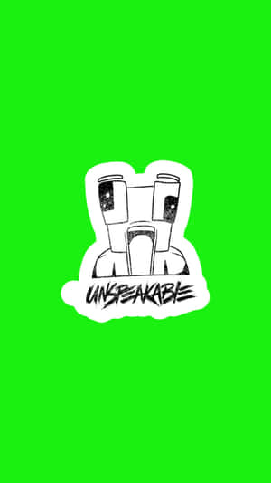 Unspeakable Logo Green Background Wallpaper