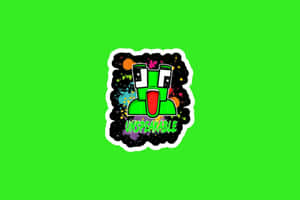 Unspeakable Logo Green Background Wallpaper