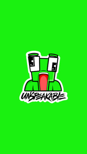 Unspeakable Logo Green Background Wallpaper