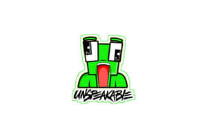 Unspeakable Logo Green Frog Wallpaper