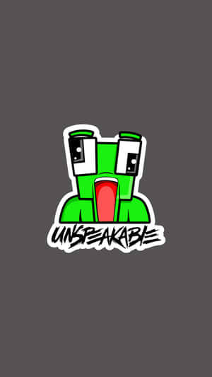 Unspeakable Logo Green Frog Wallpaper