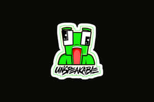 Unspeakable Logo Green Frog Wallpaper