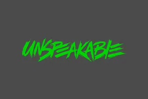 Unspeakable Logo Greenon Grey Wallpaper