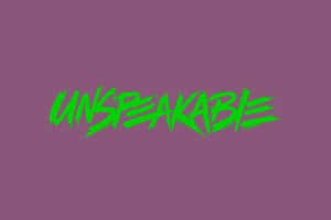 Unspeakable Logo Greenon Purple Wallpaper