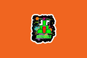 Unspeakable Logo Orange Background Wallpaper