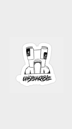 Unspeakable Logo Sticker Wallpaper