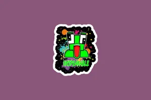 Unspeakable Logo Sticker Wallpaper