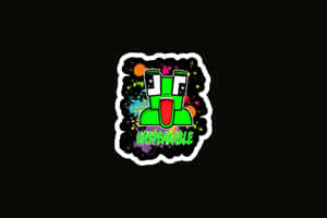 Unspeakable Logo Sticker Wallpaper