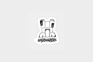 Unspeakable Logo Sticker Wallpaper