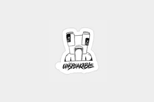 Unspeakable Logo Sticker Wallpaper