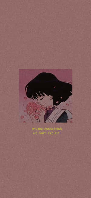 Unspoken Bond Vintage Anime Aesthetic.jpg Wallpaper