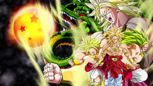 Unstoppable Super Saiyan - Broly Wallpaper