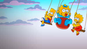 Upgrade To A Simpsons-inspired Computer! Wallpaper