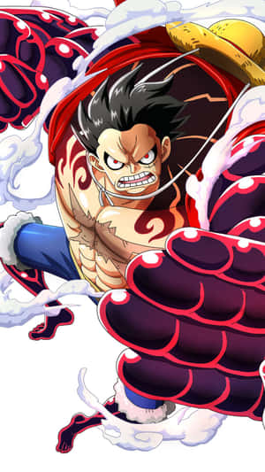 Upgrade To Luffy Gear 5 And Unleash Your Power! Wallpaper