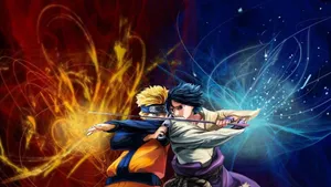 Upgrade Your Computing Experience With The Naruto Macbook Pro Wallpaper