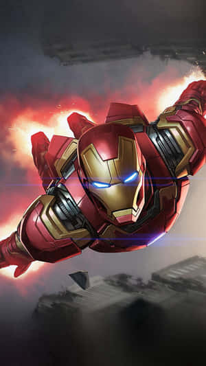 Upgrade Your Iphone With This Awesome Cool Iron Man Wallpaper. Wallpaper